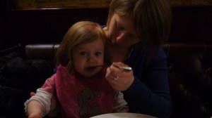 Je voulais la manger toute seule cette glace...