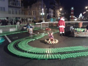 Avec Matthias, le père Noël à la fête foraine