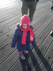 Une promenade sur l'estacade pour observer les pécheurs.