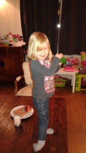 Et voilà la petite assiette pour Saint-Nicolas est prête !