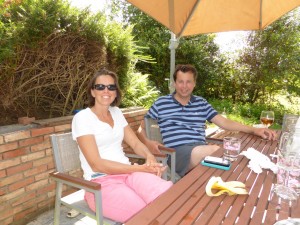 Tantine Evelyne et mon papa