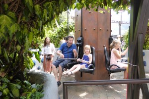 Avec Papa à Phantasialand