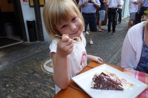Je découvre une part de "Forêt Noire" (c'est la région).